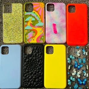 Selling (8) iPhone 11 Pro Max cases.